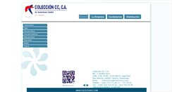 Desktop Screenshot of coleccioncc.com